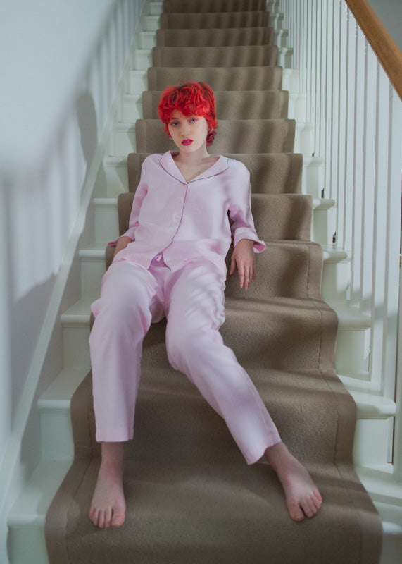 Mylasa Pink Hemp Pyjamas